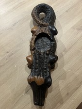 Cendrier Crocodile En Ébène