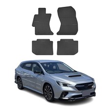 Tapis de Sol pour Subaru Levorg 2015-2022 Caoutchouc Noir