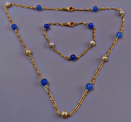 Vtg parure collier bracelet - vtg,