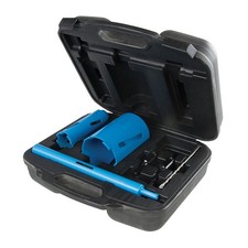 Silverline - Kit de perceuse à carottage