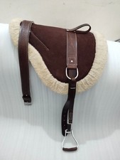 Tapis de selle sans arbre premium pour équitation Western English Horse...