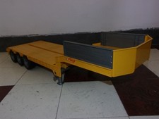 1/16 Bruder Remorque porte char convoi exceptionnel lowbed truck trailer