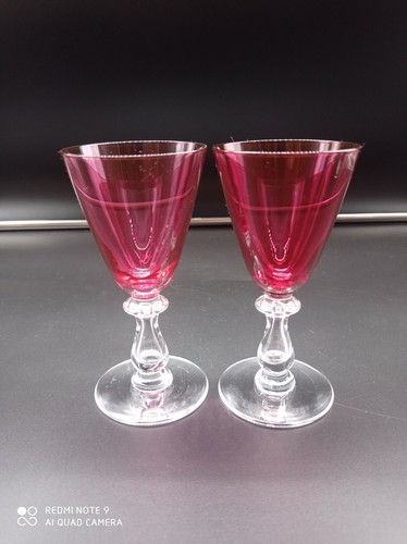 Verres vin blanc cristal - 2, en