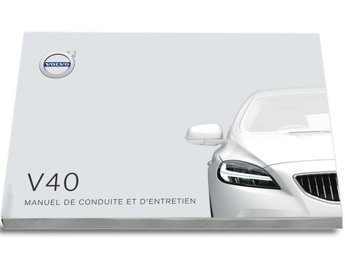Volvo v40 2012 2019 notice - v40,
