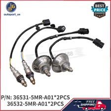 4x Oxygen O2 Sensors Front Rear For 2019-2022 HONDA ODYSSEY PASSPORT PILOT 3.5L