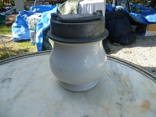 Pot bouillon faience et - pot,
