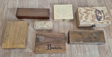 Lot boîtes anciennes bois - boîtes,