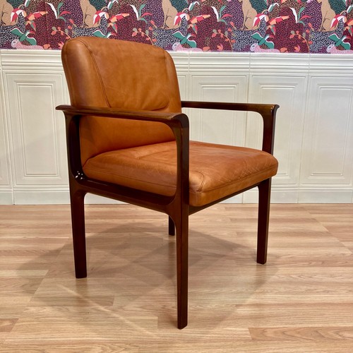 Fauteuil cuir design - fauteuil, 1960".