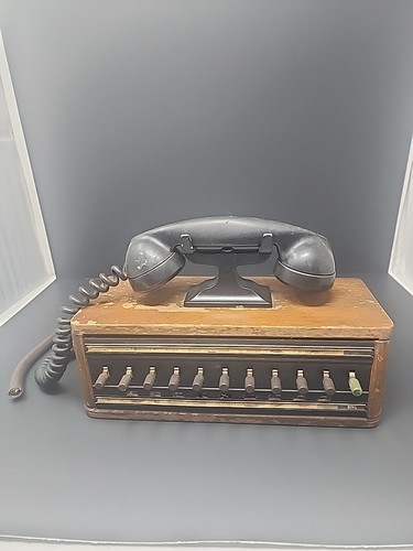 Vintage dictograph telephone - dictograph,