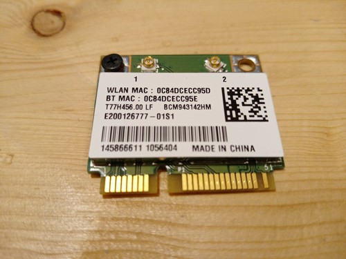 Carte wifi wireless sony - carte,