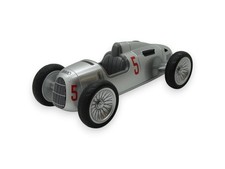 Auto Union Type C Jouet Enfant Voiture Miniature 1:18 Argent