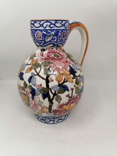 Faience gien pivoine cruche - de,