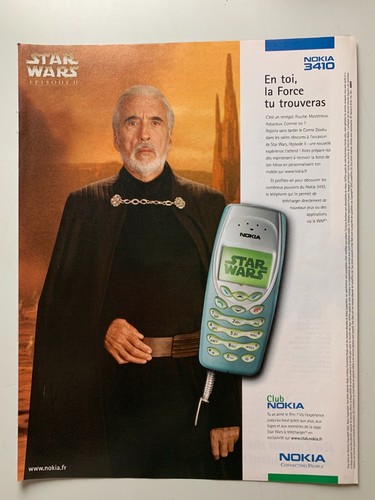 Publicite 2002 nokia 3410 - publicite,