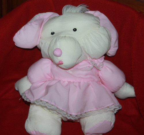 Peluche doudou eurotoy lapin - eurotoy,
