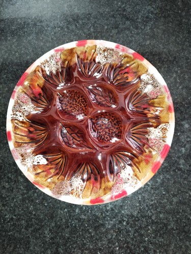 Plat huîtres en - à,