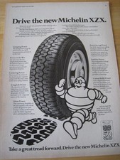 MICHELIN XZX TYRES PIONEERED RADIAL CASING TREAD MADE IN BRITAIN ADVERT  FILE 51