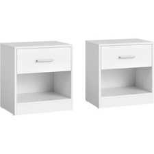Lot de 2 Tables de Nuit Tables