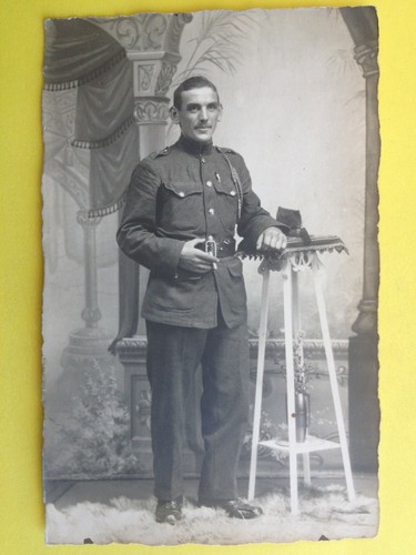 Carte photo 1921 - photo, somagne