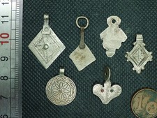Lot Pendentifs Elément Argent