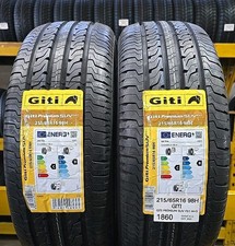 2 PNEUS NEUFS GITI 215/65 R16