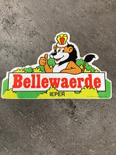 Vintage BELLEWAERDE IEPER AMUSEMENT PARK STICKER / STICKER G55