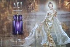 Advertising Advertising Werbung Italia Cutout 2013 ALIEN PERFUME THIERRY MUGLER