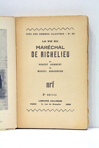 Vie maréchal de - la, du