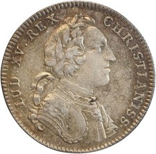 Jeton Corporation Poulaillers Jurés Vendeurs de Volailles Louis XV Argent