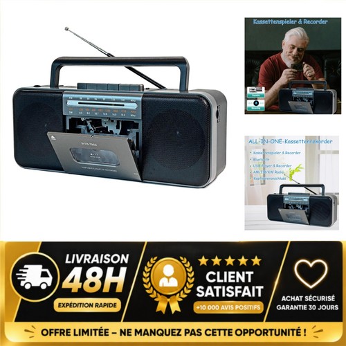 Radio cassette wiithink - cassette,