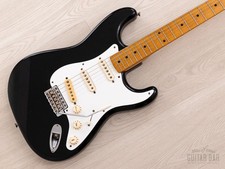 1983 Fender '57 Stratocaster JV ST57-85 Black w/ USA Fullerton Pickups, Japan