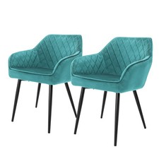 Lot de 2x chaises de salle à