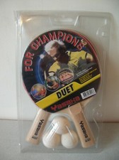 Paire de raquettes de ping pong tennis de table YASAKA Duet sous blister