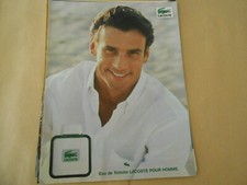 1999 Advertising Lacoste Perfume for Men