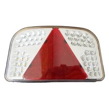 Remorque LED Côté Droit 12V 7 Fonctions Feu Arrière/Stop/Frein E4 1,4m Fil À Vis