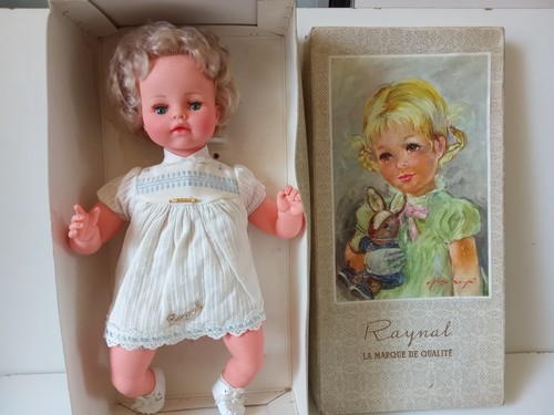 Poupée bébé raynal qui - poupée, rit