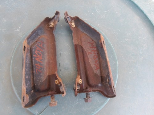 1974 nova oem grille supports - nova,