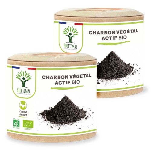 Charbon végétal actif bio - bio,