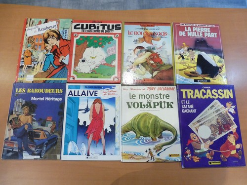Lot cartonnee toute en - bd,