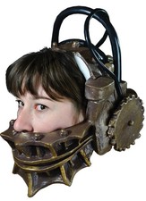 Adults Saw™ Reverse Bear Trap Overhead Latex Mask - One Size