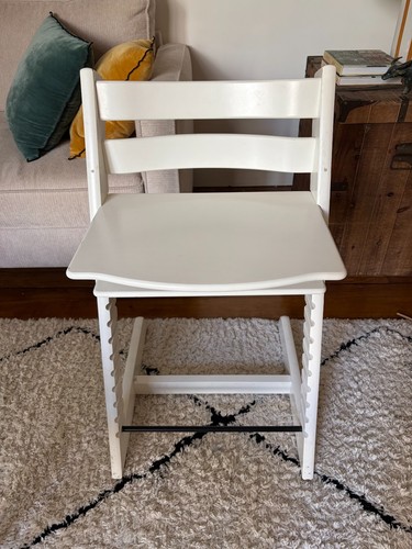 Chaise haute enfant - , blanche