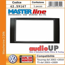 Mascherina Autoradio 2 Din