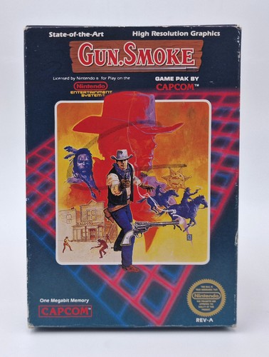 Gun smoke nintendo nes - -,