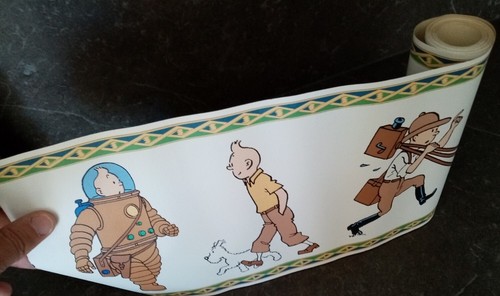 Tintin frise papier - tintin,