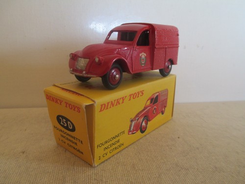Dinky 25d citroen 2cv fire - 25d,