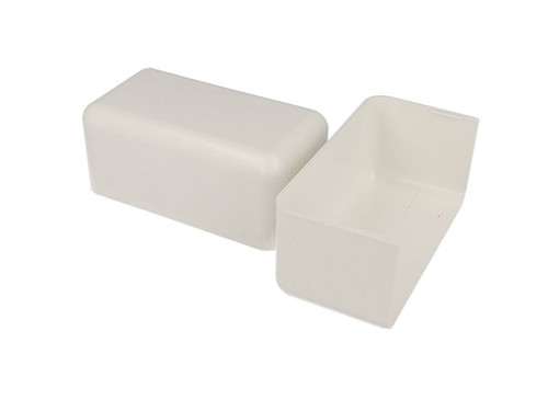 Embout pour goulotte - , pvc