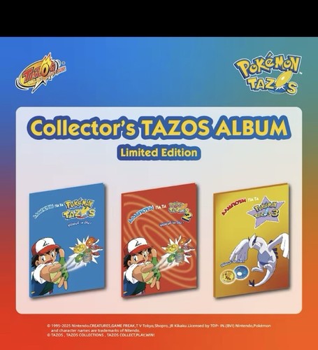 Pokemon tazos collections - tazos,
