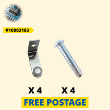 4 x IKEA Glass Top Holders 10003193 NORDLI, MALM, HEMNES Series [Slovakia]