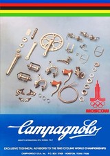 3X A4 Vintage Campagnolo 1970s