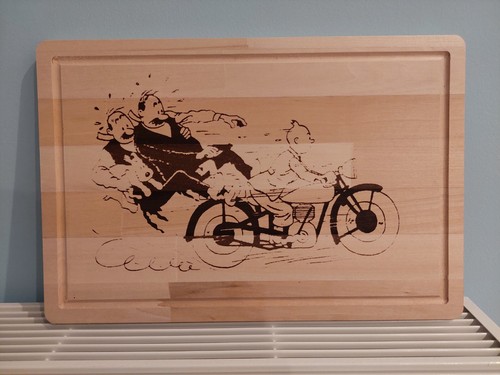 Plaque decorative tintin - plaque,