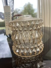 GLOBE TULIP, GLASS DAY ABATE CHANDELIER LAMP ART DECO 1930